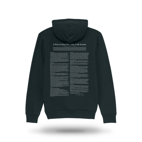 Orange Pill Club Bitcoin Whitepaper Hoodie