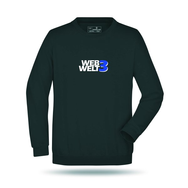 Web3Welt Crewneck Sweater - black