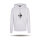 Ethereum Organic Logo Hoodie - white