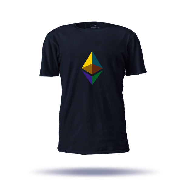 Ethereum Organic Shirt vic - black