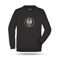 Krypto Eule Crewneck Sweater - black