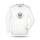 Krypto Eule Crewneck Sweater - white