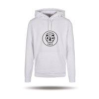 Krypto Eule Hoodie - white