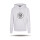 Krypto Eule Hoodie - white