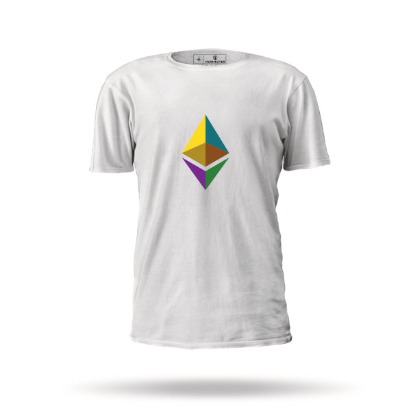 Ethereum Organic Shirt vic - white