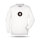 Kaspa Logo Crewneck Sweater - white