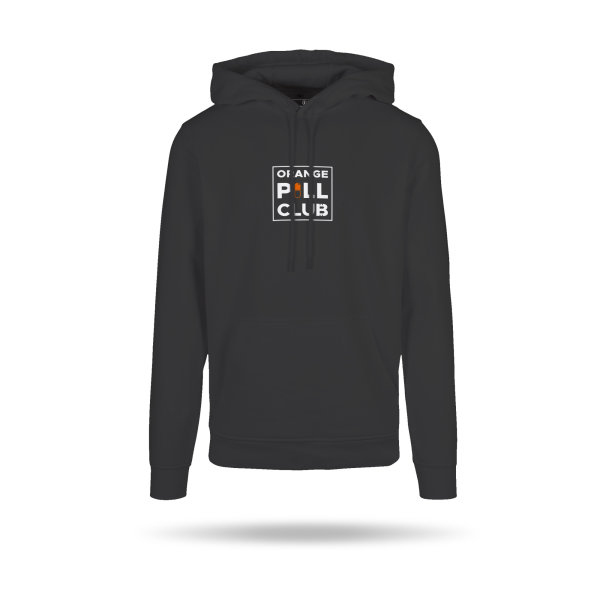 Orange Pill Club Bold Classic Hoodie