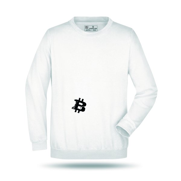 Orange Pill Club Bitcoin Streetart Crewneck